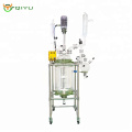 50L Explosion-Proof Chemical Equipment glass reactor with machineal seal